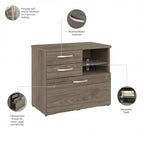 Armoire de rangement avec tiroirs
