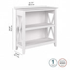 Petite bibliothèque à 2 étagères