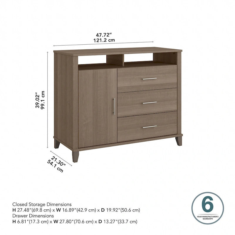 Bahut de rangement pour bureau à domicile