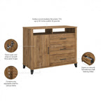 Bahut de rangement pour bureau à domicile