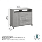 Bahut de rangement pour bureau à domicile