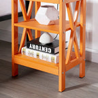 Table de chevet moderne avec 3 étagères de rangement