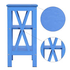 Table de chevet moderne avec 3 étagères de rangement