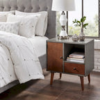  Haapsalu Grey Storage Nightstand