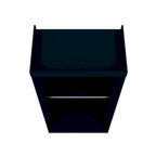 Armoire penderie moderne double ouverte de 35,9 po avec 2 tringles de suspension