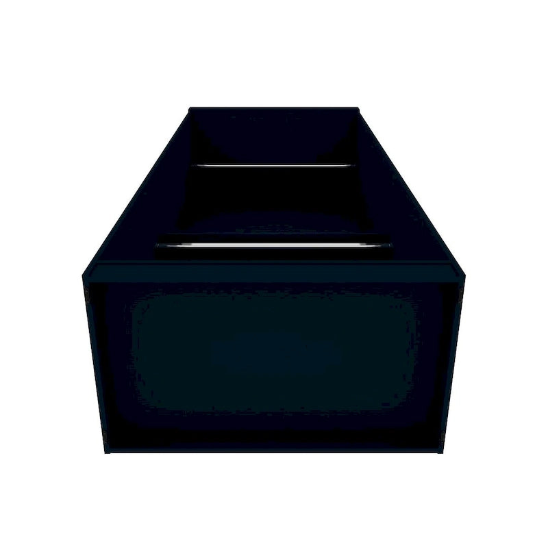 Armoire penderie moderne double ouverte de 35,9 po avec 2 tringles de suspension
