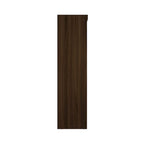 Armoire penderie moderne double ouverte de 35,9 po avec 2 tringles de suspension