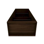 Armoire penderie moderne double ouverte de 35,9 po avec 2 tringles de suspension