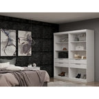 Mulberry Open 2 Sectional Modern Wardrobe Clo