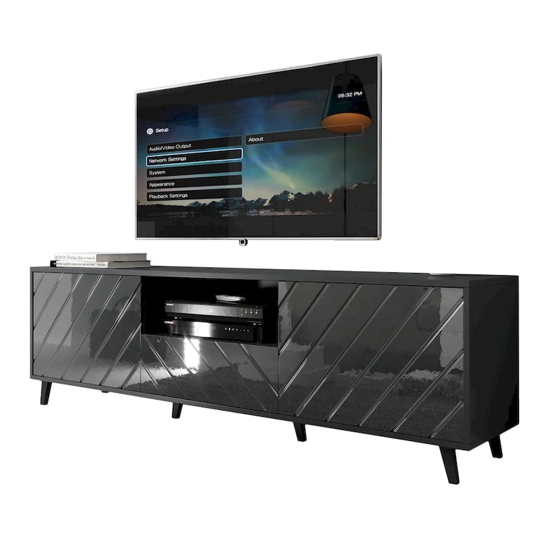 Meuble TV moderne de 71 pouces