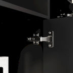 Meuble TV avec cheminée encastrable – Meuble multimédia élégant