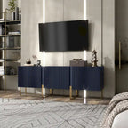 Meuble TV moderne à 3 portes de 150 cm