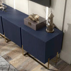 Meuble TV moderne à 3 portes de 150 cm