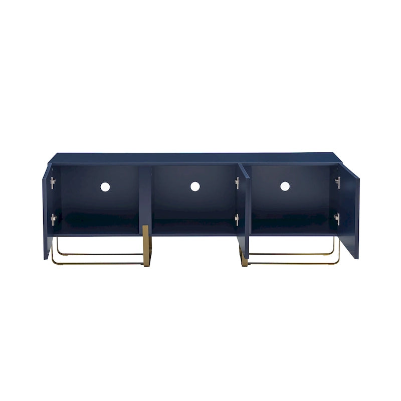 Meuble TV moderne à 3 portes de 150 cm