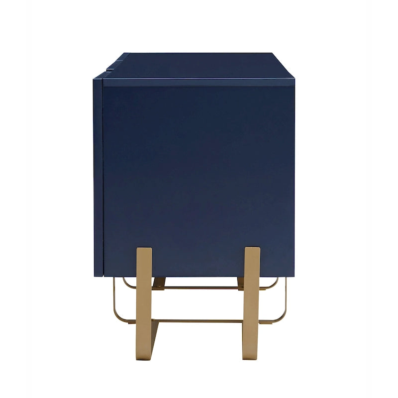 Meuble TV moderne à 3 portes de 150 cm