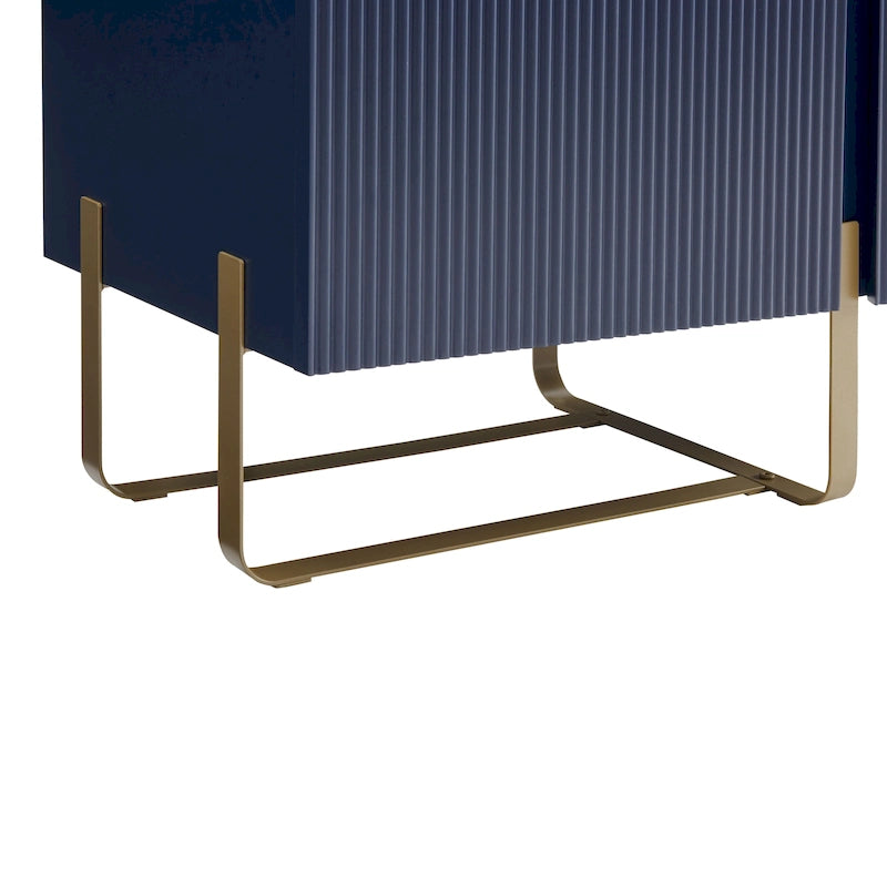 Meuble TV moderne à 3 portes de 150 cm