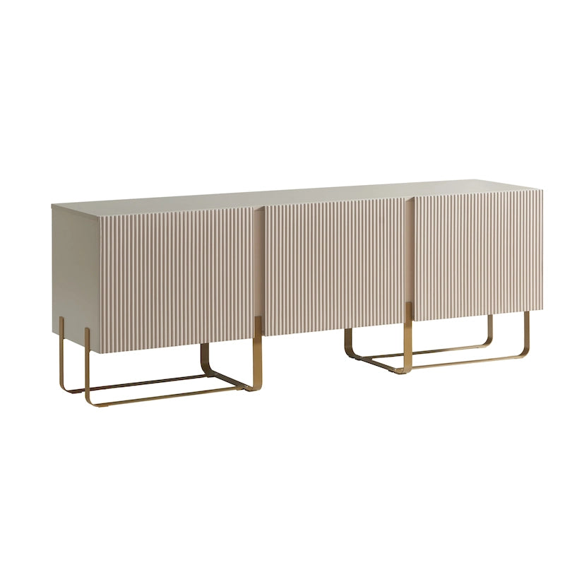 Meuble TV moderne à 3 portes de 150 cm