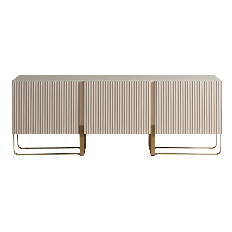 Meuble TV moderne à 3 portes de 150 cm