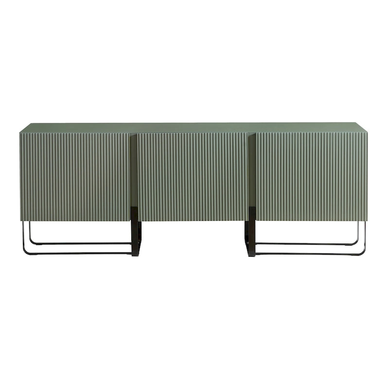 Meuble TV moderne à 3 portes de 150 cm