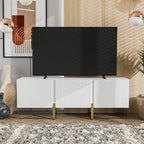 Meuble TV moderne à 3 portes de 150 cm