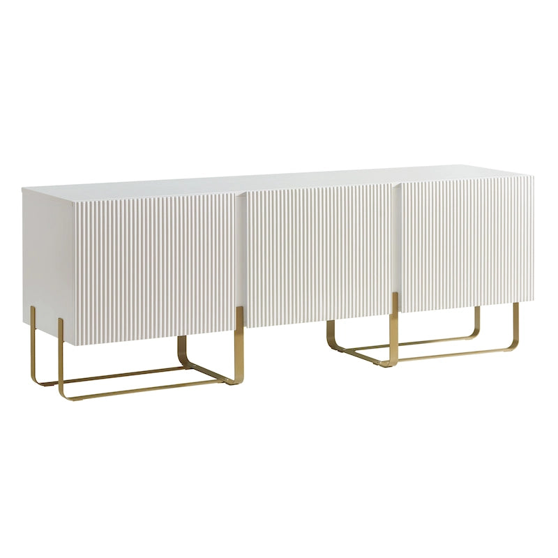 Meuble TV moderne à 3 portes de 150 cm