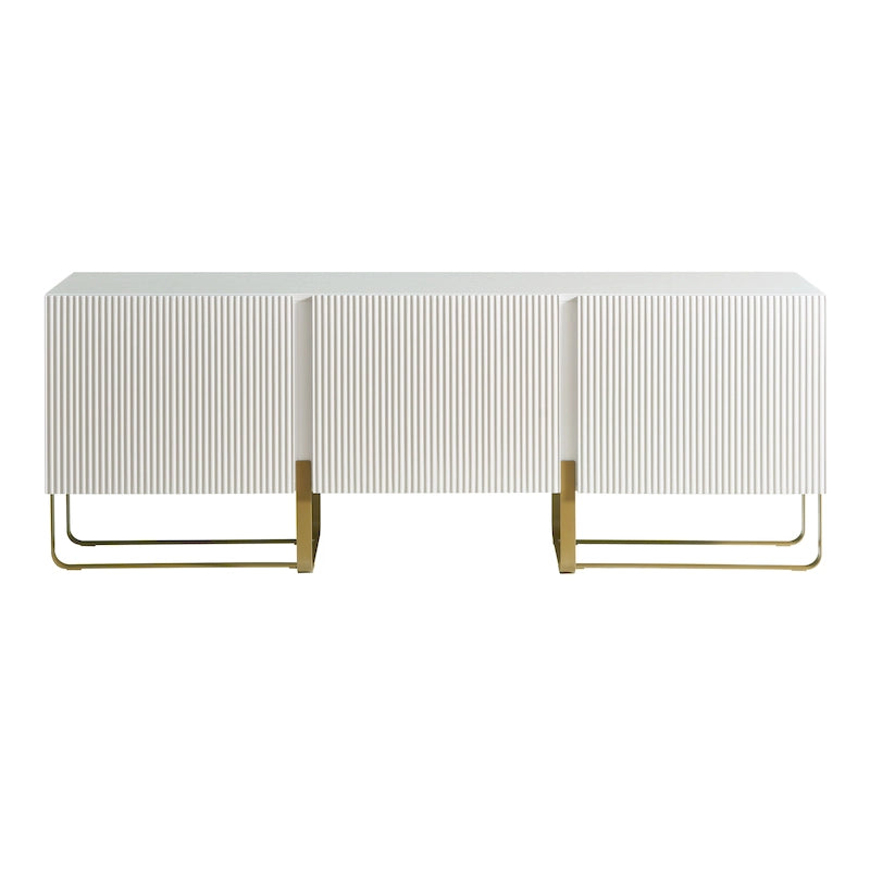 Meuble TV moderne à 3 portes de 150 cm