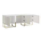 Meuble TV moderne à 3 portes de 150 cm