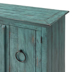 Meuble TV console en bois massif 65