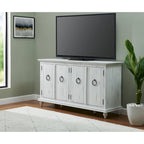 Meuble TV console en bois massif 65