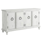 Meuble TV console en bois massif 65