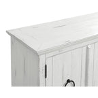 Meuble TV console en bois massif 65
