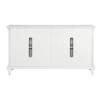 Meuble TV console en bois massif 65