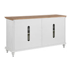 Meuble TV console en bois massif 65