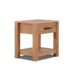 Table de chevet 1 tiroir en bois massif