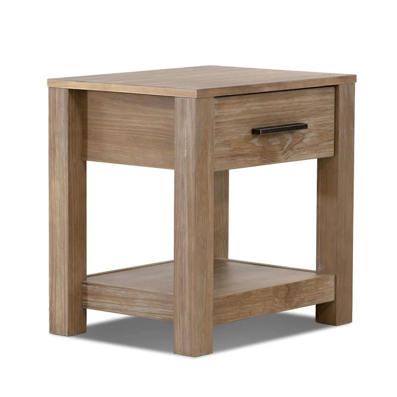Table de chevet 1 tiroir en bois massif