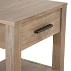 Table de chevet 1 tiroir en bois massif