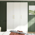 Wardrobe Armoire Shelves Hanging Rod Doors Clo Storage Cabinet