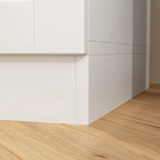 Armoire Penderie Étagères Tringle Portes Meuble de Rangement