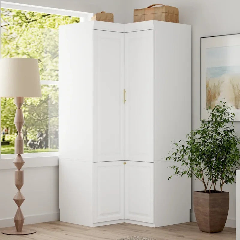 93.9H/74.2H Armoires Penderie Commode Tiroirs Rangement