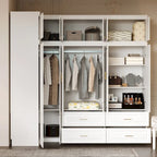 93.9H/74.2H Armoires Penderie Commode Tiroirs Rangement