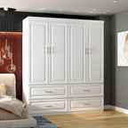 93.9H/74.2H Armoires Penderie Commode Tiroirs Rangement