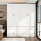 93.9H/74.2H Armoires Penderie Commode Tiroirs Rangement