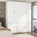 93.9H/74.2H Armoires Penderie Commode Tiroirs Rangement