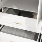 93.9H/74.2H Armoires Penderie Commode Tiroirs Rangement