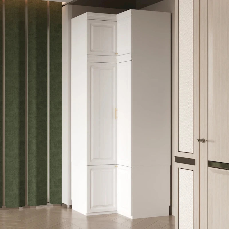 93.9H/74.2H Armoires Penderie Commode Tiroirs Rangement