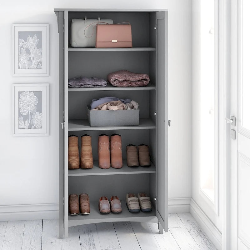 Armoire haute de rangement avec portes