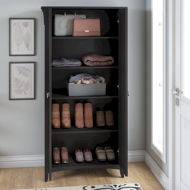 Armoire haute de rangement avec portes