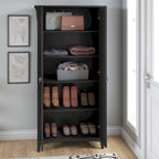 Armoire haute de rangement avec portes