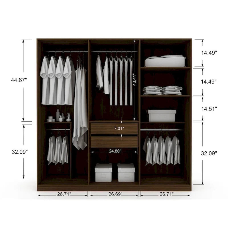 Armoire autoportante moderne