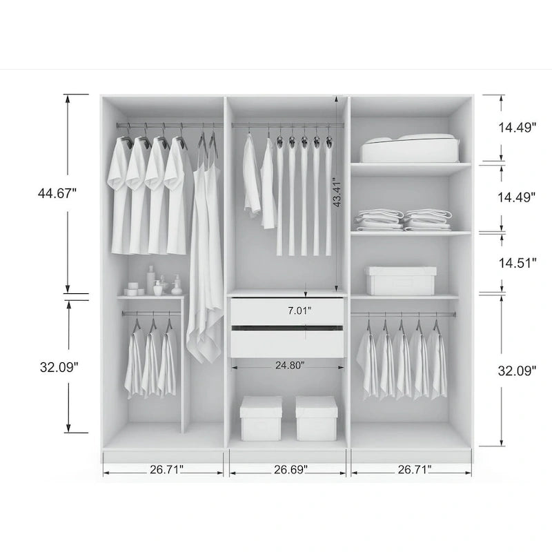 Armoire autoportante moderne
